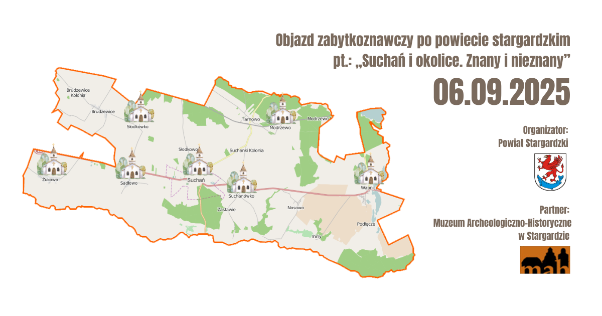 Zdjęcie: Objazd zabytkoznawczy po powiecie stargardzkim pt.: „Suchań i okolice. Znany i nieznany”